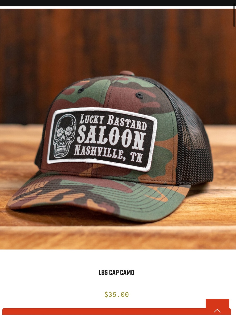 Camo Trucker Hat - Brown/Green